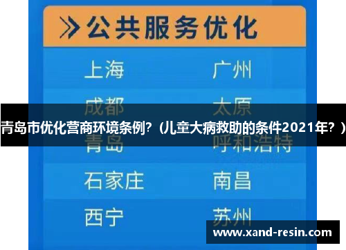 青岛市优化营商环境条例？(儿童大病救助的条件2021年？)
